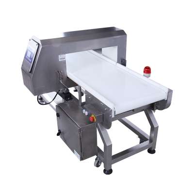 New technology  Automatic learning food industry conveyor belt metal detector